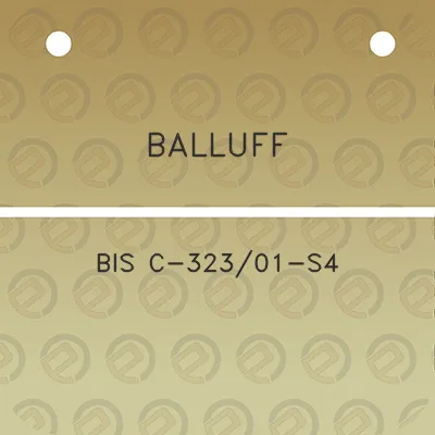 balluff-bis-c-32301-s4