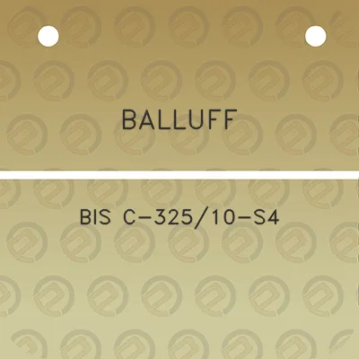 balluff-bis-c-32510-s4