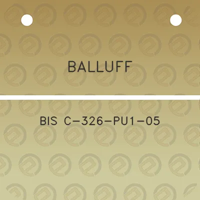 balluff-bis-c-326-pu1-05