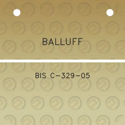 balluff-bis-c-329-05