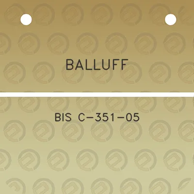 balluff-bis-c-351-05