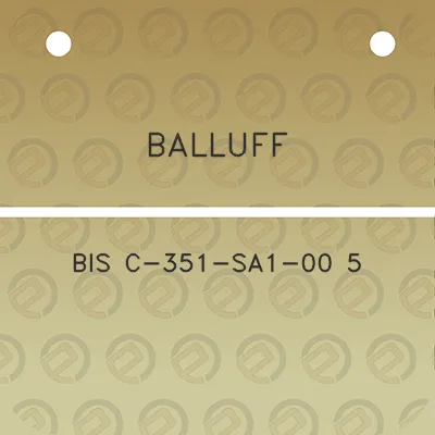 balluff-bis-c-351-sa1-00-5