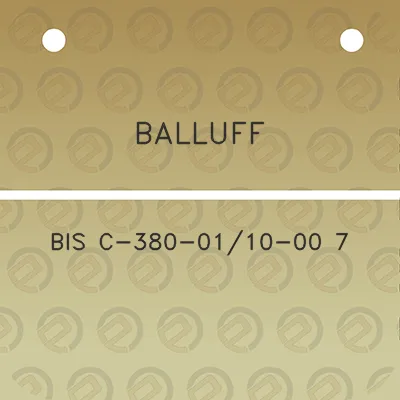 balluff-bis-c-380-0110-00-7