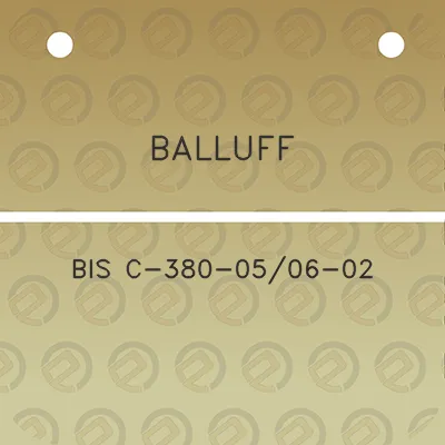 balluff-bis-c-380-0506-02