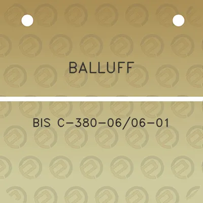 balluff-bis-c-380-0606-01