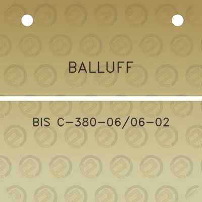 balluff-bis-c-380-0606-02