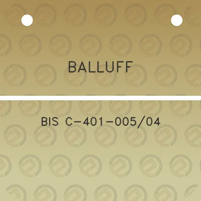 balluff-bis-c-401-00504