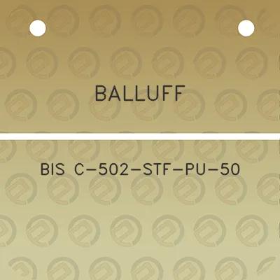 balluff-bis-c-502-stf-pu-50