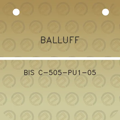 balluff-bis-c-505-pu1-05