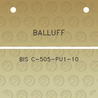 balluff-bis-c-505-pu1-10