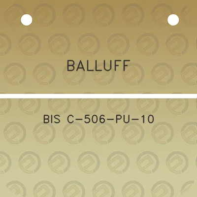 balluff-bis-c-506-pu-10