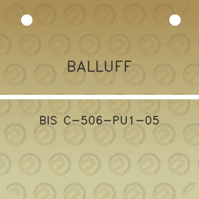 balluff-bis-c-506-pu1-05