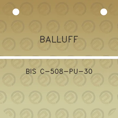 balluff-bis-c-508-pu-30