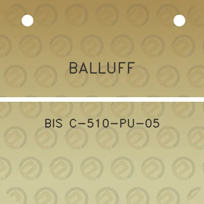 balluff-bis-c-510-pu-05