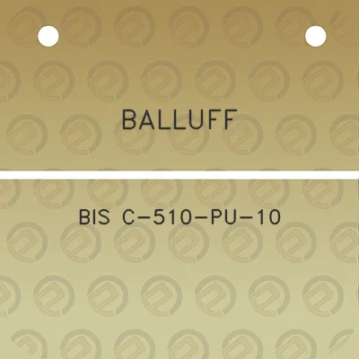 balluff-bis-c-510-pu-10