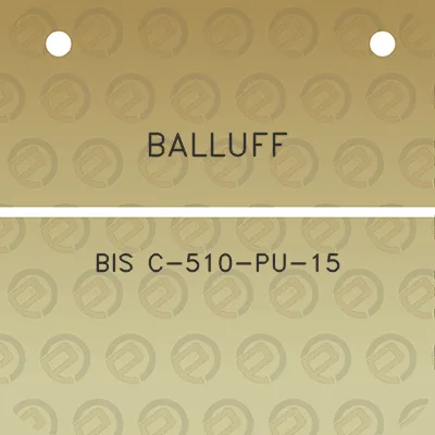 balluff-bis-c-510-pu-15