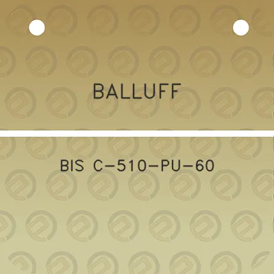 balluff-bis-c-510-pu-60