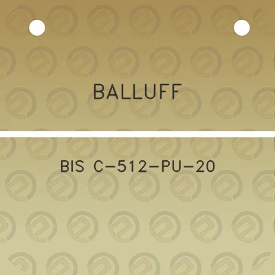 balluff-bis-c-512-pu-20