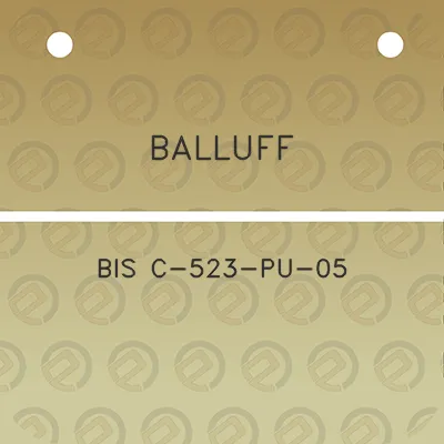 balluff-bis-c-523-pu-05