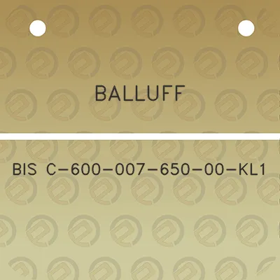 balluff-bis-c-600-007-650-00-kl1