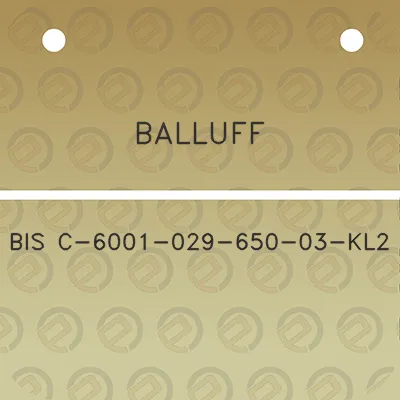 balluff-bis-c-6001-029-650-03-kl2