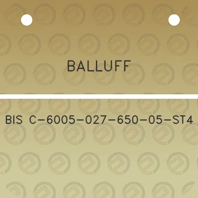 balluff-bis-c-6005-027-650-05-st4