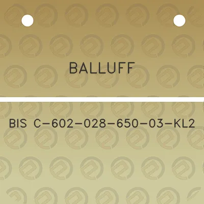 balluff-bis-c-602-028-650-03-kl2