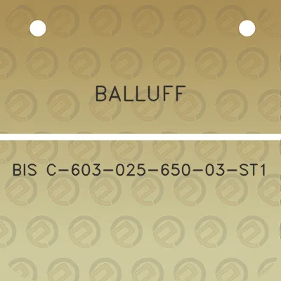 balluff-bis-c-603-025-650-03-st1