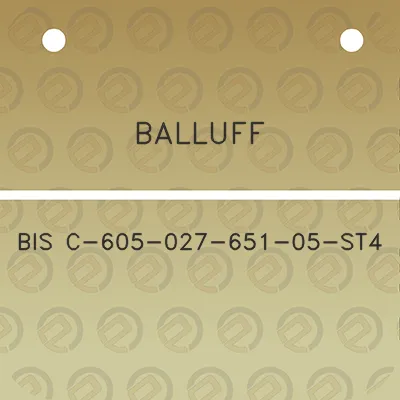 balluff-bis-c-605-027-651-05-st4