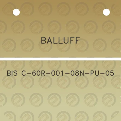 balluff-bis-c-60r-001-08n-pu-05