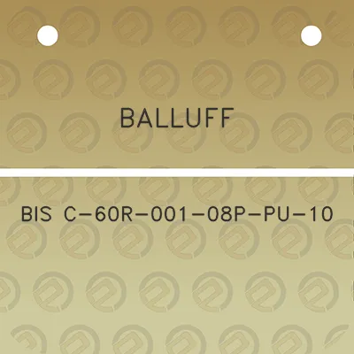 balluff-bis-c-60r-001-08p-pu-10