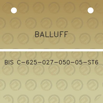 balluff-bis-c-625-027-050-05-st6