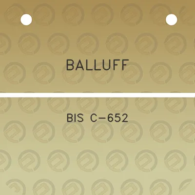 balluff-bis-c-652