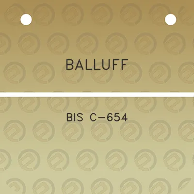 balluff-bis-c-654