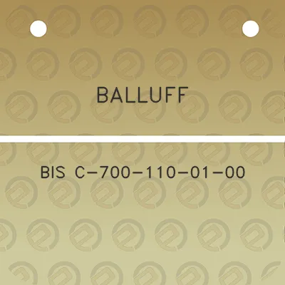 balluff-bis-c-700-110-01-00