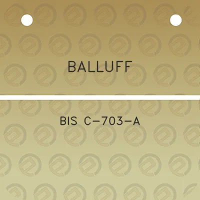 balluff-bis-c-703-a