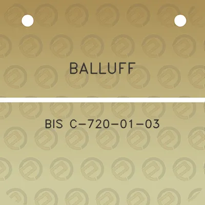 balluff-bis-c-720-01-03