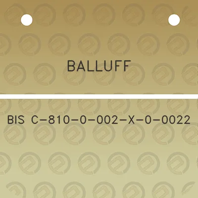 balluff-bis-c-810-0-002-x-0-0022