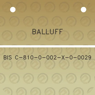 balluff-bis-c-810-0-002-x-0-0029