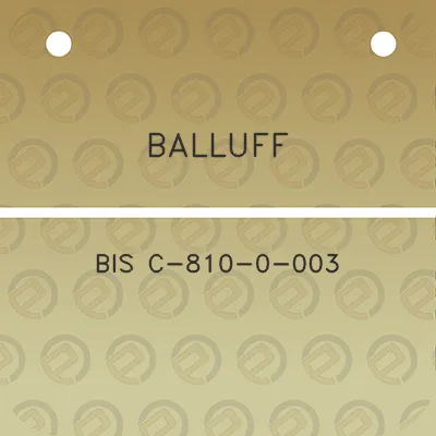 balluff-bis-c-810-0-003