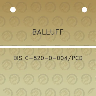 balluff-bis-c-820-0-004pcb