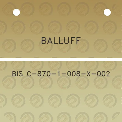 balluff-bis-c-870-1-008-x-002