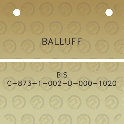 balluff-bis-c-873-1-002-d-000-1020