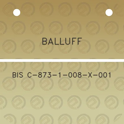 balluff-bis-c-873-1-008-x-001