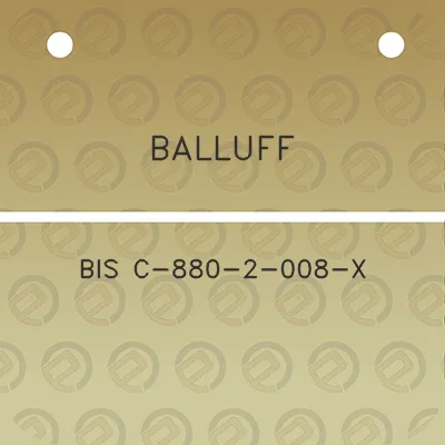 balluff-bis-c-880-2-008-x