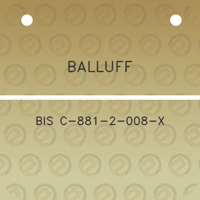 balluff-bis-c-881-2-008-x