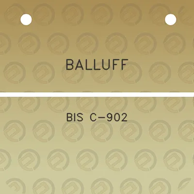 balluff-bis-c-902