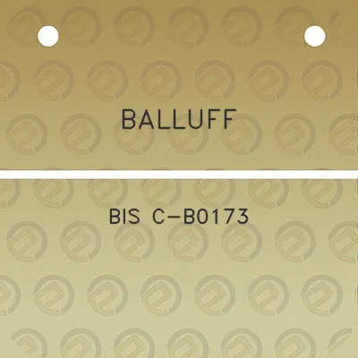 balluff-bis-c-b0173