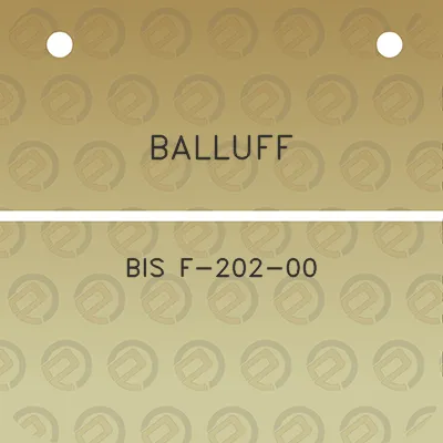 balluff-bis-f-202-00