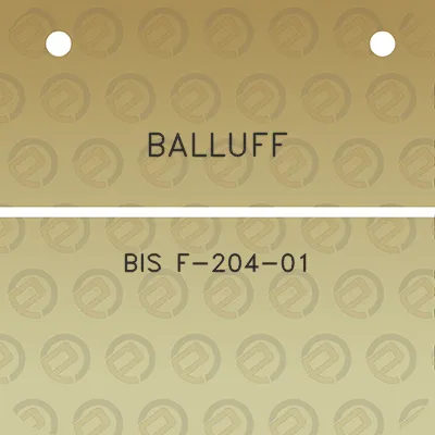 balluff-bis-f-204-01